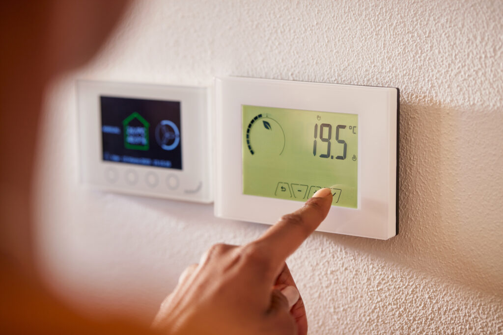 Optimización del termostato, uno de los consejos para ahorrar energía en invierno.